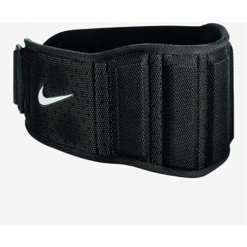 Cinturón de fitness Nike Structured Training Belt 3.0, cinturón para levantamiento de pesas, color negro, talla S, diseñado para proporcionar soporte lumbar durante el entrenamiento, fabricado con materiales duraderos y cómodos, incluye