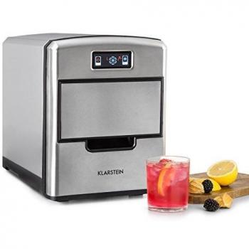 Máquina de Cubitos de Hielo Klarstein Metropolitan 12kg/24h con Display Digital