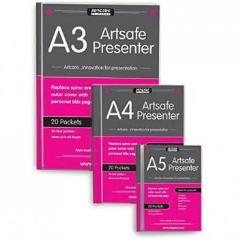 Artcare 15703010 31 x 24 cm A4 Material sintético Artsafe presentador, Claro