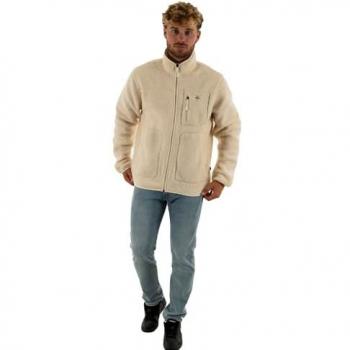 Forro Polar Dickies Mount Hope Beige Hombre con Cierre Completo y Talla 2XL