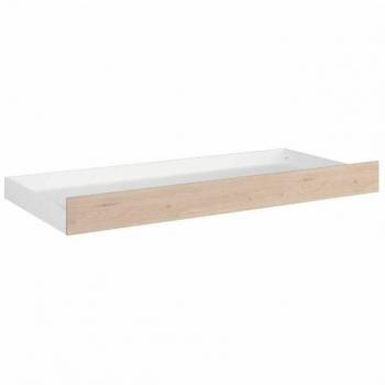 Cajón Inferior Cama Fantasy Color Roble Jackson y Blanco 199x19x95 cm