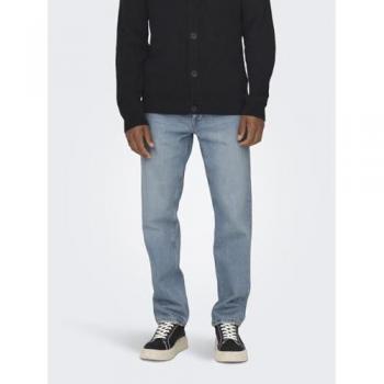 Tejanos ONLY and SONS ONSEdge Loose Fit Azul Claro 6986 DNM - Tallas W29L32 a W34L34 para Hombre