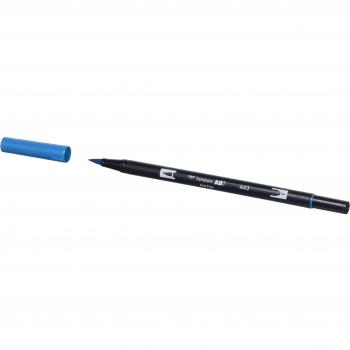 Tombow - Rotulador con doble punta, color turquesa