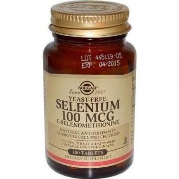 Solgar Selenium 100mcg 100 Tablets