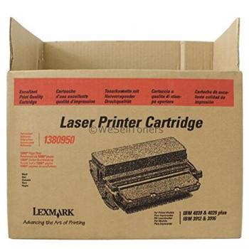 Lexmark 1380950 High Yield Black Toner Cartridge (12,800 Pages)