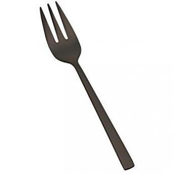 Broste copenhagenztenedor hune black titanio mate juego de 4tenedor de postre