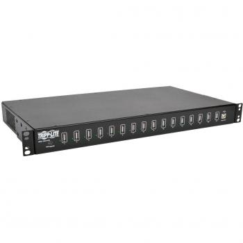 Tripp Lite 16-Port USB Charging Station with Syncing Function - 5V 40A / 200W USB Charger Output