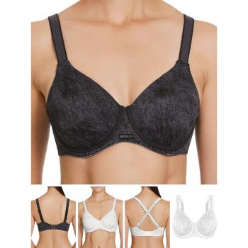Berlei Women's High Performance Wired Sports Bra - Black Polyamide - Size 32DD
