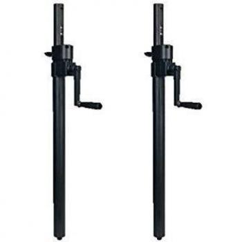 2 x DAP Audio Wind Up Soporte de altavoz polos 35 mm, rosca M20)