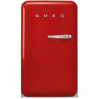 Frigorífico Smeg FAB10HLRD5 | Mini | Estilo Retro Años 50 | Color Rojo | Bisagra Izquierda | Clase Energética E | Altura 0.97 metros | Sistema de Refriger