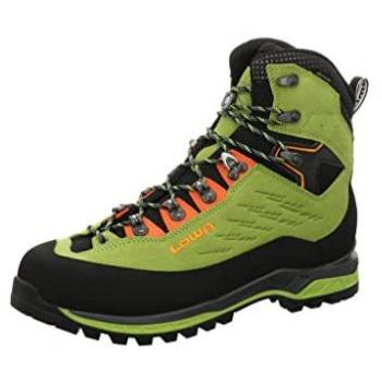 Lowa Cevedale II GTX Men's Suede Leather Mountaineering Boots - Turquoise Lime