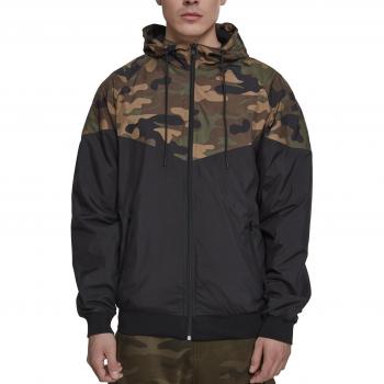 Urban Classic Pattern Windbreaker