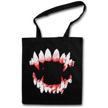 Urban Backwoods Vampire Dentition Bolsas de la compra reutilizables