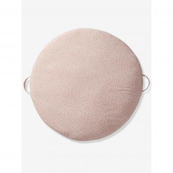 VERTBAUDET Cojín grande para suelo Puffy ROSA CLARO ESTAMPADO UNICA