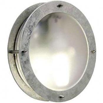 Lámpara de Pared Exterior Nordlux Malte, Acero Galvanizado, Resistente al Agua de Mar, E27