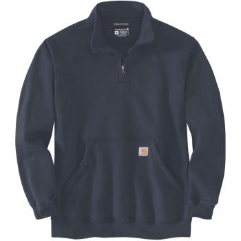 Carhartt Men's Quarter-Zip Midweight Sweatshirt - New Navy - Size M