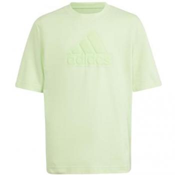 Camiseta de Manga Corta Adidas Future Icons Logo Piqué Junior Verde Menta Talla 176