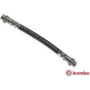 Latiguillo de freno BREMBO T 68 087 - Tipo: Latiguillo de freno; Características: Alta resistencia, diseño específico para optimizar el rendimiento del sistema de frenos, fabricado con materiales de calidad superior