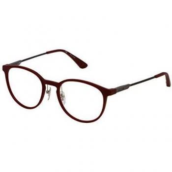 Police VPL6955007L2 Gafas, Full Matt Red, 50/20/145 para Hombre