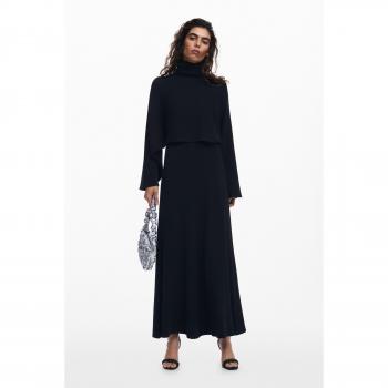 Desigual Women's Regular Fit Sweater and Dress Set Dijon Black XL