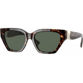 Valentino Va4110 Sunglasses, Col. 500271, Women, Geometric Havana, Brown, Unisex, Size: ONE SIZE