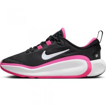 Zapatillas de Running Nike Infinity Flow para Niños, Color Negro/Blanco/Rosa