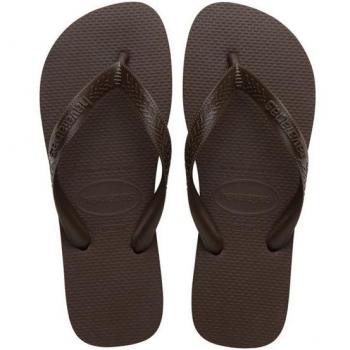 Chanclas de baño unisex Top Senses Dark Brown
