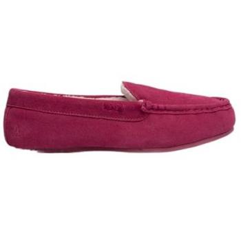 Hush Puppies Women's Annie Suede Moccasin Slippers - Pink