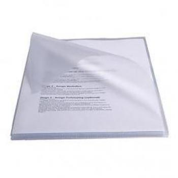 Dossier Uñero PVC Cristal 250 Micras A4 Transparente - Caja de 50 unidades