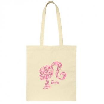 Bolso Tote Barbie 38x42 cm, Natural Beige, Cómodo y Versátil, Calidad y Resistencia