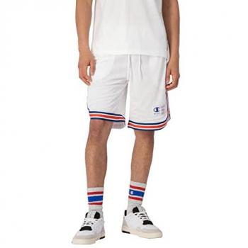 Pantalón Corto Deportivo Champion Hombre Blanco S