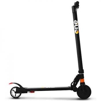 The One Negro, Patinete eléctrico 250 W 24 V Spillo Juventù Unisex, no tamaño