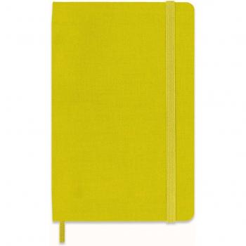 Cuaderno Moleskine Classic Pocket Amarillo Heno con Hojas Rayadas