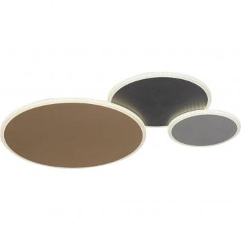 Plafoniera LED Paul Neuhaus Q-Piato 3 luces, RGB, Dimmable, Control APP y Alexa