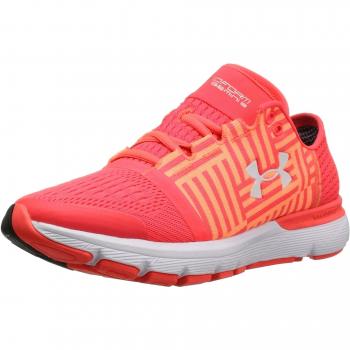 Under Armour 1285481 - Zapatillas de Running de Sintético para Mujer Korall/Orange, Color Beige, Talla 39.5 EU