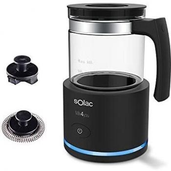Solac - Espumador de leche Automático Milk4you | 600W | Ideal para batidos, chocolate y capuccinos