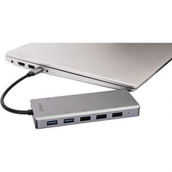 SILVER HT - Adaptador Type-C Logan 13 en 1