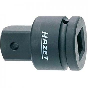 Pieza de aumento Hazet 1007S-2: Cuadrado hueco 3/4 pulgadas (20 mm), Cuadrado macizo 1 pulgada (25 mm), longitud de 65 mm