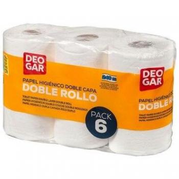 Papel Higiénico Deogar (6 Uds) - Suave, Resistente y Económico