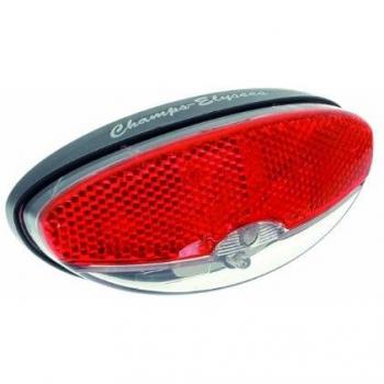 Buchel Bicycle 50060 -Luz trasera de LED Champs-Elysees con luz de posición, Negro
