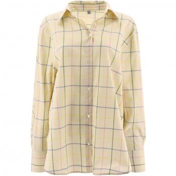 Toteme Women's Kimono-Sleeves Shirt in Beige | Size 34 | 243 Color WRT2522 Color FB0203P192