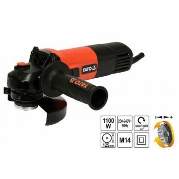 Amoladora angular Yato YT-82101 1100 W 125 mm 12000 RPM 2,1 kg