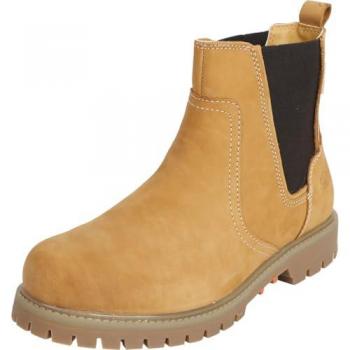 Botas de hombre Dockers by Gerli Chelsea en piel dorado-tan, modelo 53AX004-300910, tallas EU43 a EU47, color camel
