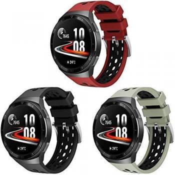 Songsier Correa Compatible con Huawei Watch GT2e,Deporte Impermeable Correa de Repuesto de Silicona Solo para Huawei Watch GT2e