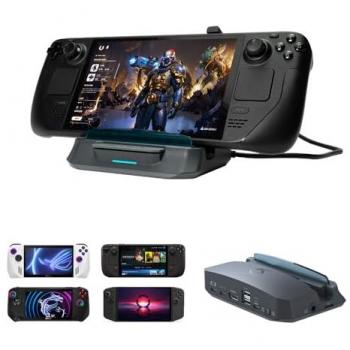 Dock de Captura Avermedia GC515 para Consola Portátil con USB 3.2 y Hub Integrado - Negro
