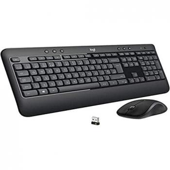 Logitech Advanced MK540 Combo Teclado y Ratón Inalámbrico con Layout QWERTY Italiano