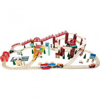 Small Foot 3122 - Set de rieles de ciudad , color/modelo surtido