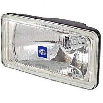 HELLA 1FD 005 700-471 Halógena-Faro de carretera - Comet 550 - 12V - Número de referencia: 17.5 - montaje exterior - Color de tulipa: blanco - izquierda/derecha