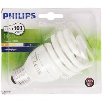 Philips Tornado spiral 23W, E27 23W E27 A Luz de día - Lámpara