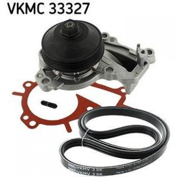 Bomba de agua + kit de correa poli V SKF VKMC 33327